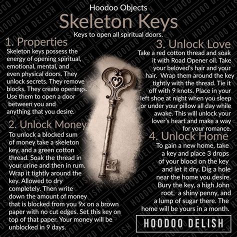 Pick up a witchcraft key